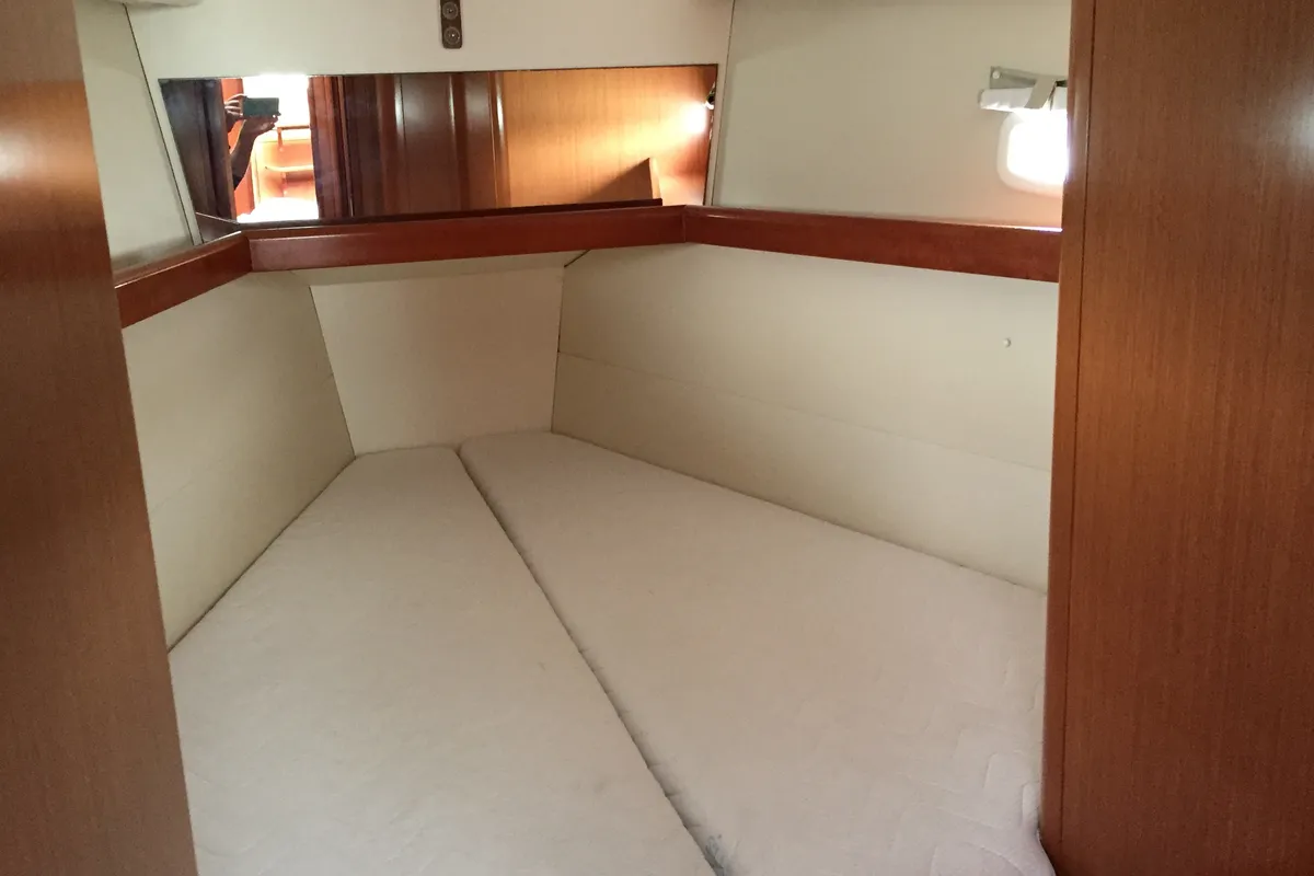 Cabin on Silly Shark (GND), a Beneteau Oceanis 43 sailboat at St. George's, Grenada
