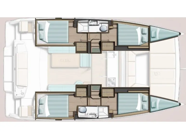 Comfort, a Bali Catsmart catamaran at Alameda, United States