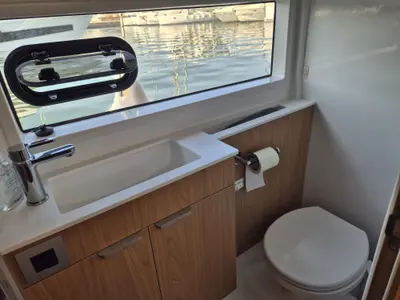 Comfort, a Bali Catsmart catamaran at Alameda, United States