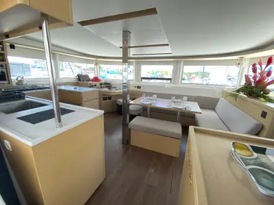 Galley of Dare 1, a Lagoon 46 catamaran at Alameda, United States