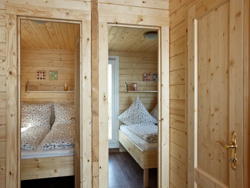 Cabin on BunBo I, a De Drait Houseboat motorboat at Drachten, Netherlands