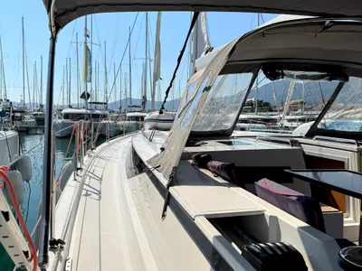 Ciao Bella, a Bavaria C50 Holiday sailboat at Kaštela, Croatia