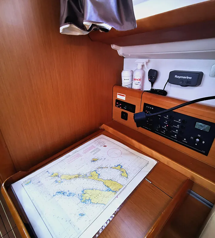 Mia, a Jeanneau Sun Odyssey 36i sailboat at Novi Vinodolski, Croatia