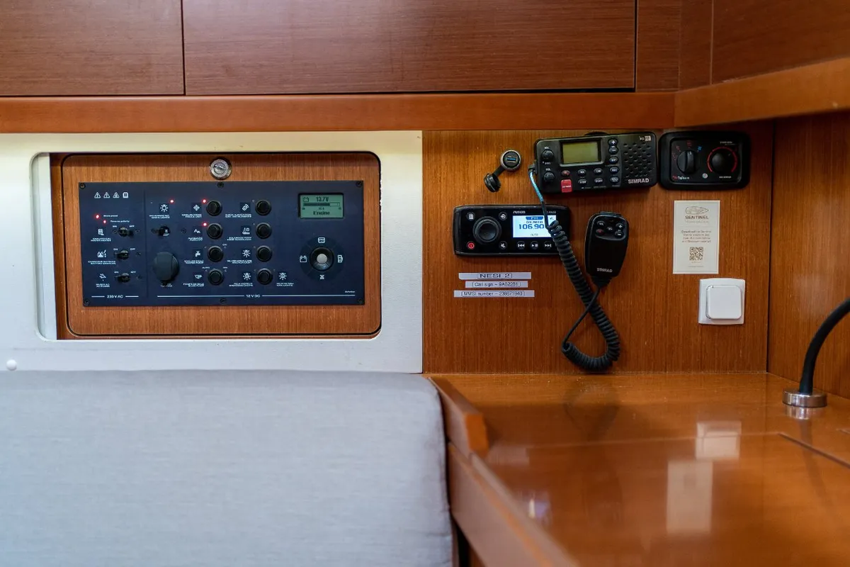 Nesi 2, a Beneteau Oceanis 45 sailboat at Grad Kaštela, Croatia