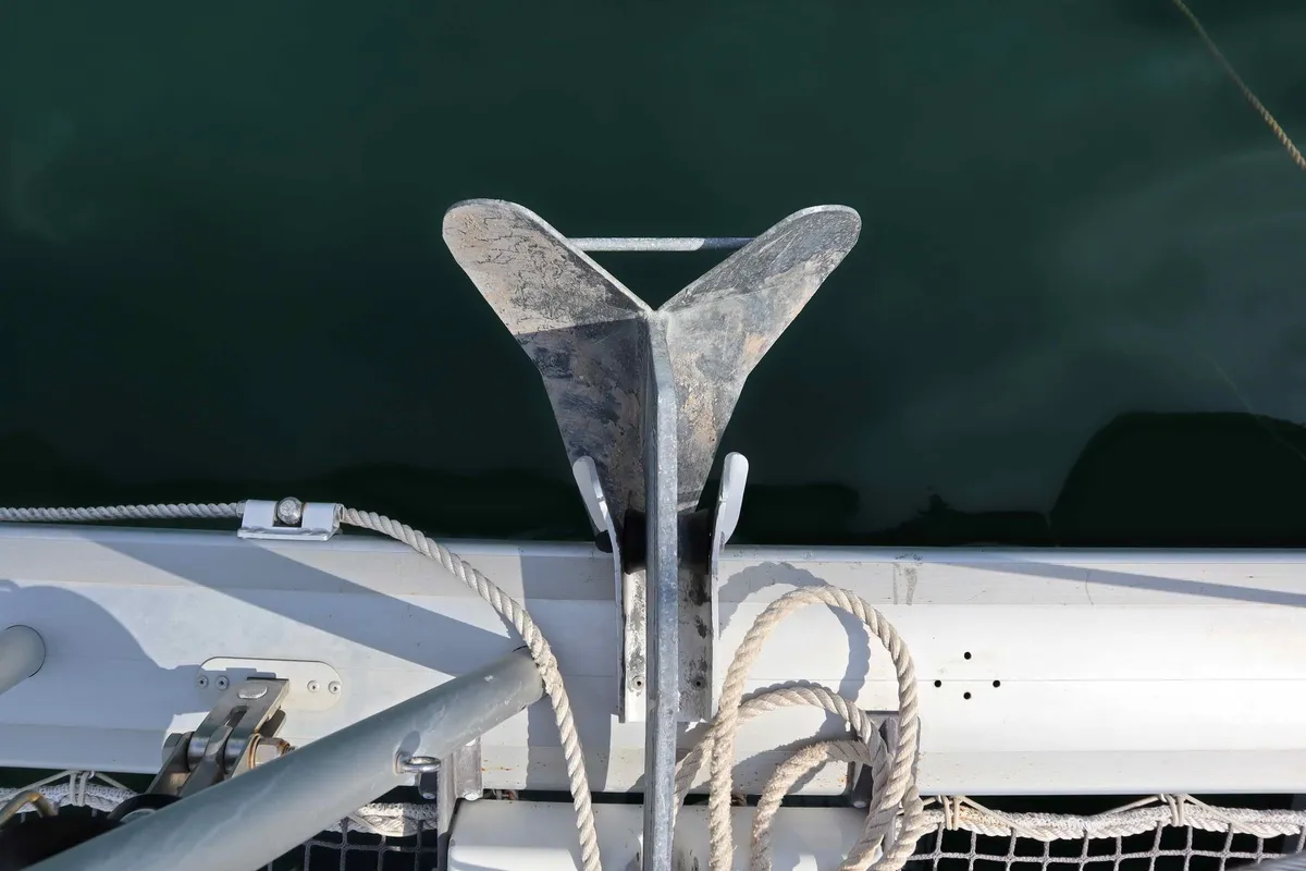 STARFISH, a Excess 11 catamaran at Parikia, Greece