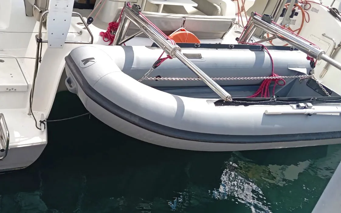 STARFISH, a Excess 11 catamaran at Parikia, Greece