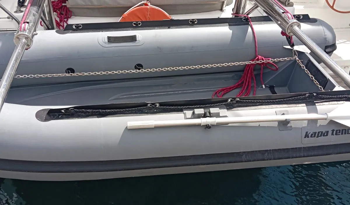 STARFISH, a Excess 11 catamaran at Parikia, Greece