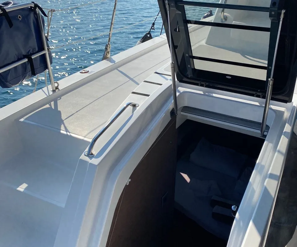 Baša, a Bali 4.8 catamaran at Grad Kaštela, Croatia