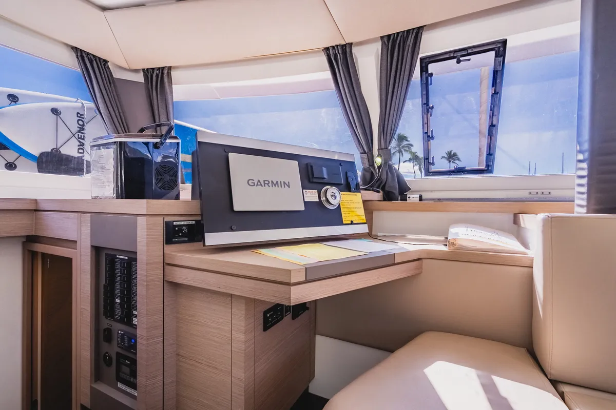 Pegasus, a Fountaine Pajot Astrea 42 catamaran at Road Town, British Virgin Islands