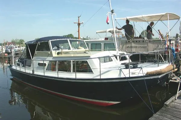 Exterior view of Palomino, a Gulet Doerak 950 motorboat at Woudsend, Netherlands