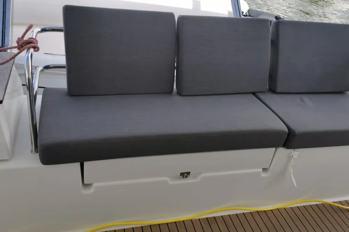 MARGUERITE, a Fountaine Pajot Astréa 42 catamaran at Propriano, France