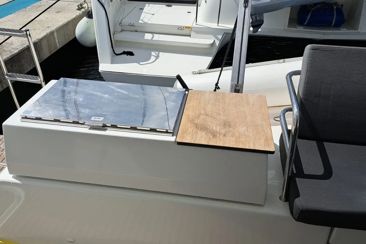 MARGUERITE, a Fountaine Pajot Astréa 42 catamaran at Propriano, France
