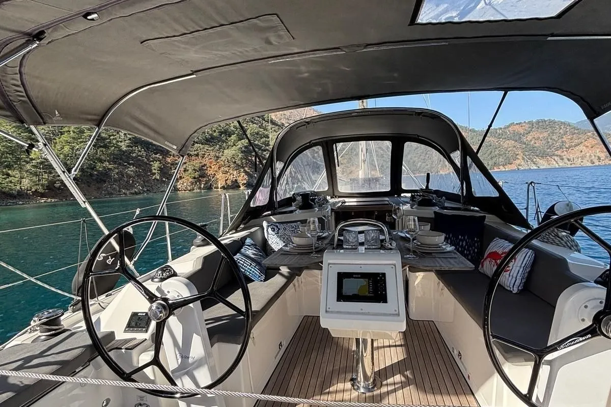 Marss, a Bavaria C38 sailboat at Marmaris, Turkey