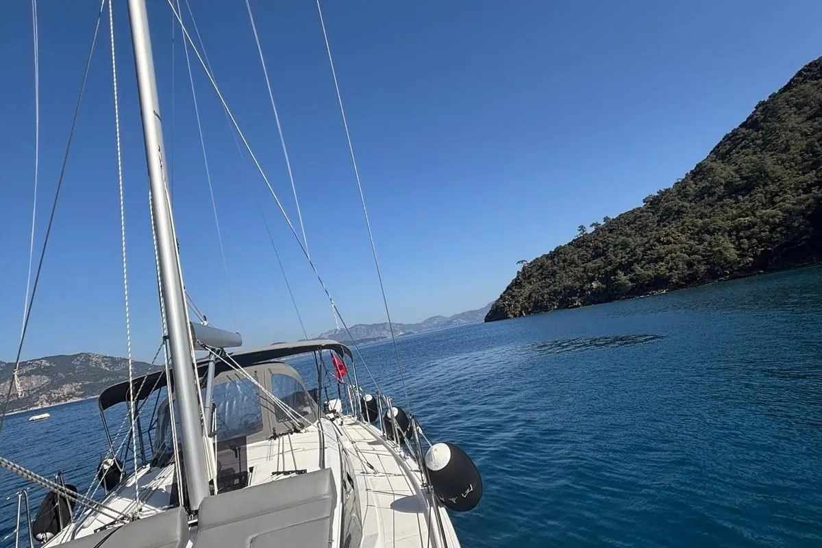 Marss, a Bavaria C38 sailboat at Marmaris, Turkey
