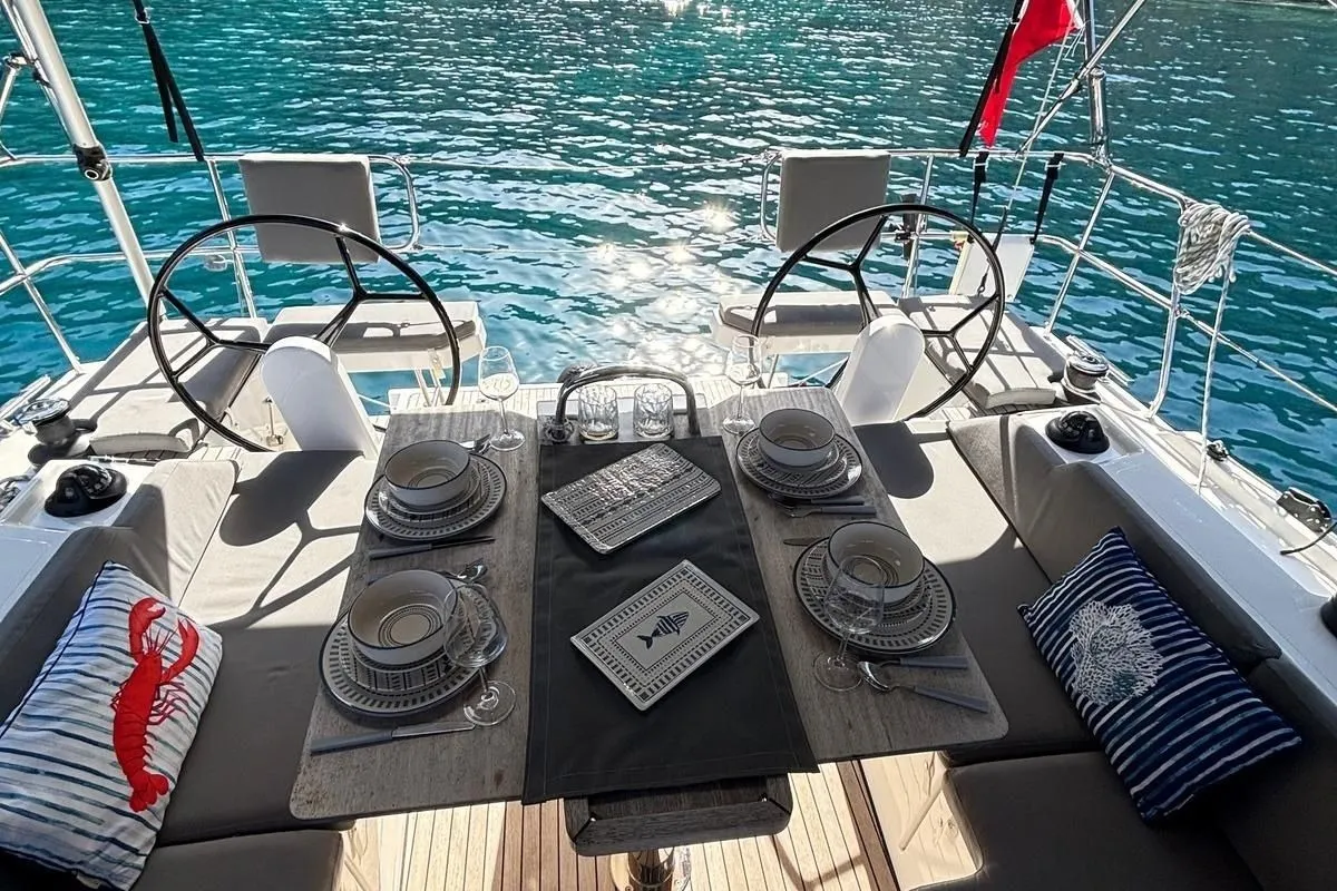 Marss, a Bavaria C38 sailboat at Marmaris, Turkey