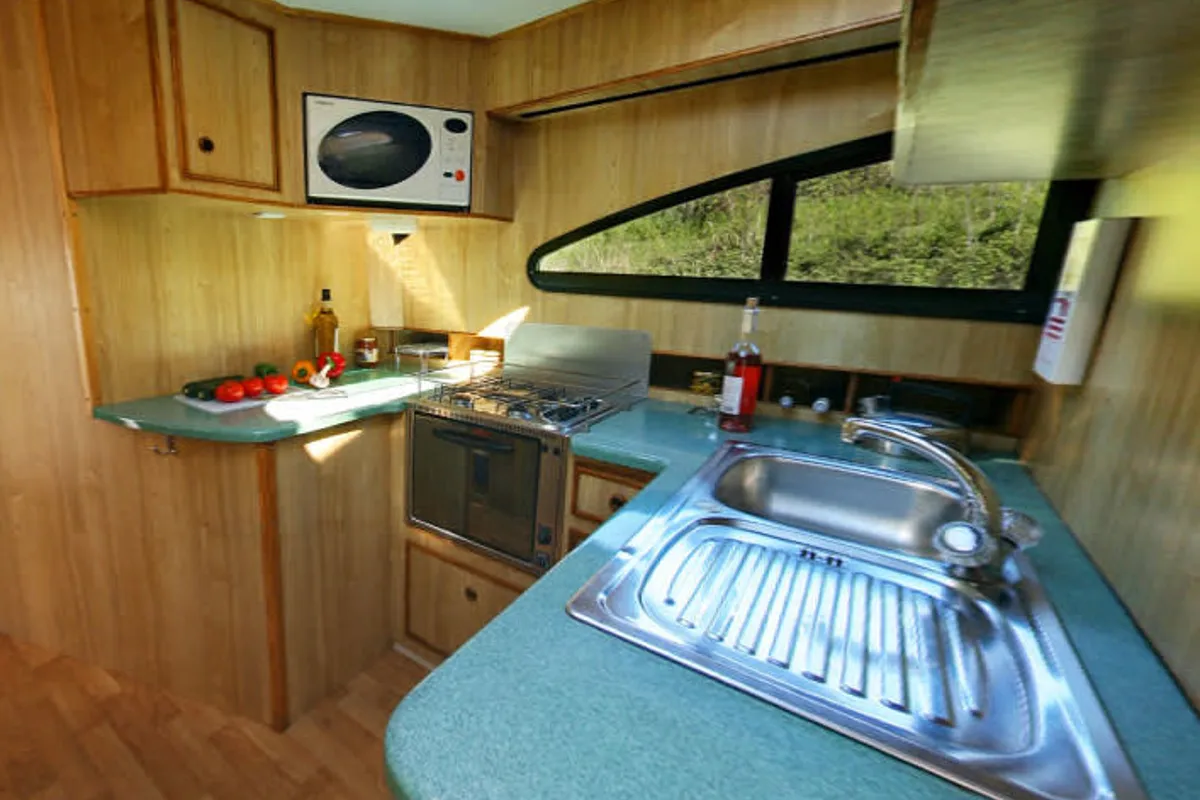 Galley of Elegance - Comfort 31, a Cygnet Elegance motorboat at Frankfort, United States