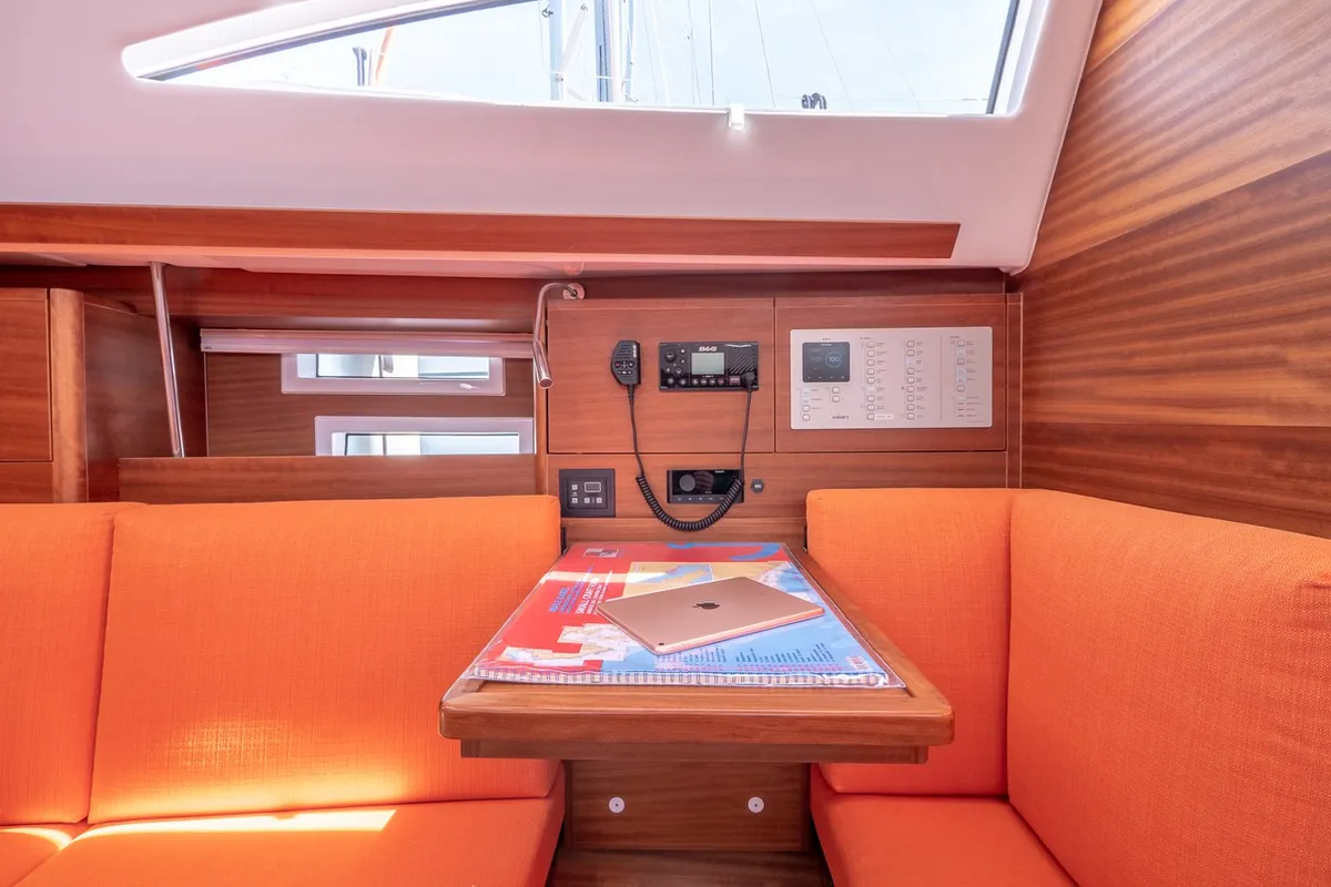 Salon of Funky, a Elan Impression 40.1 sailboat at Split, Croatia