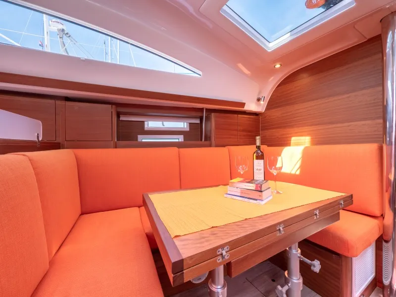Salon of Funky, a Elan Impression 40.1 sailboat at Split, Croatia