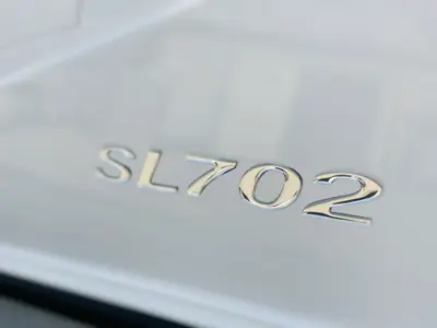 Karnic SL 702 Two, a Karnic SL 702 motorboat at Göhren-Lebbin, Germany