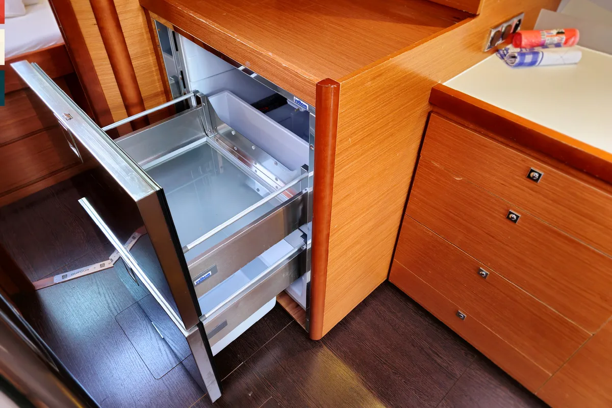 Galley of Grazioso, a Dufour 430 GL sailboat at Rogoznica, Croatia