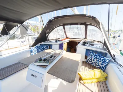Draco, a Dufour 360 GL sailboat at Pula, Croatia