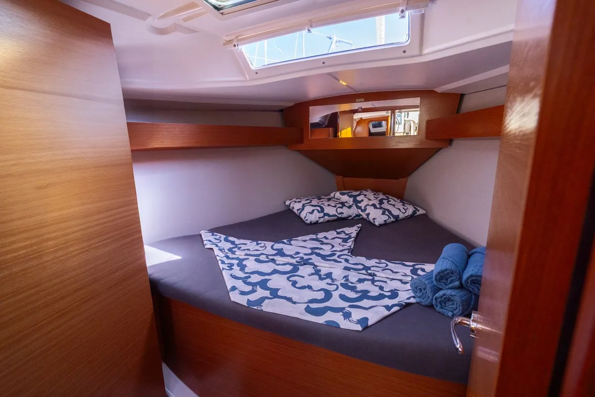 Draco, a Dufour 360 GL sailboat at Pula, Croatia
