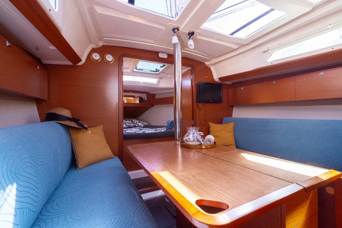 Draco, a Dufour 360 GL sailboat at Pula, Croatia