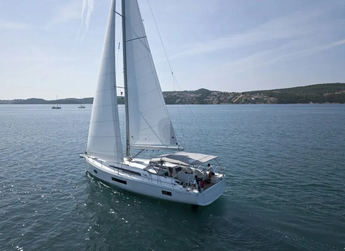 MYRDIA, a Beneteau Oceanis 51.1 sailboat at Athens, Greece