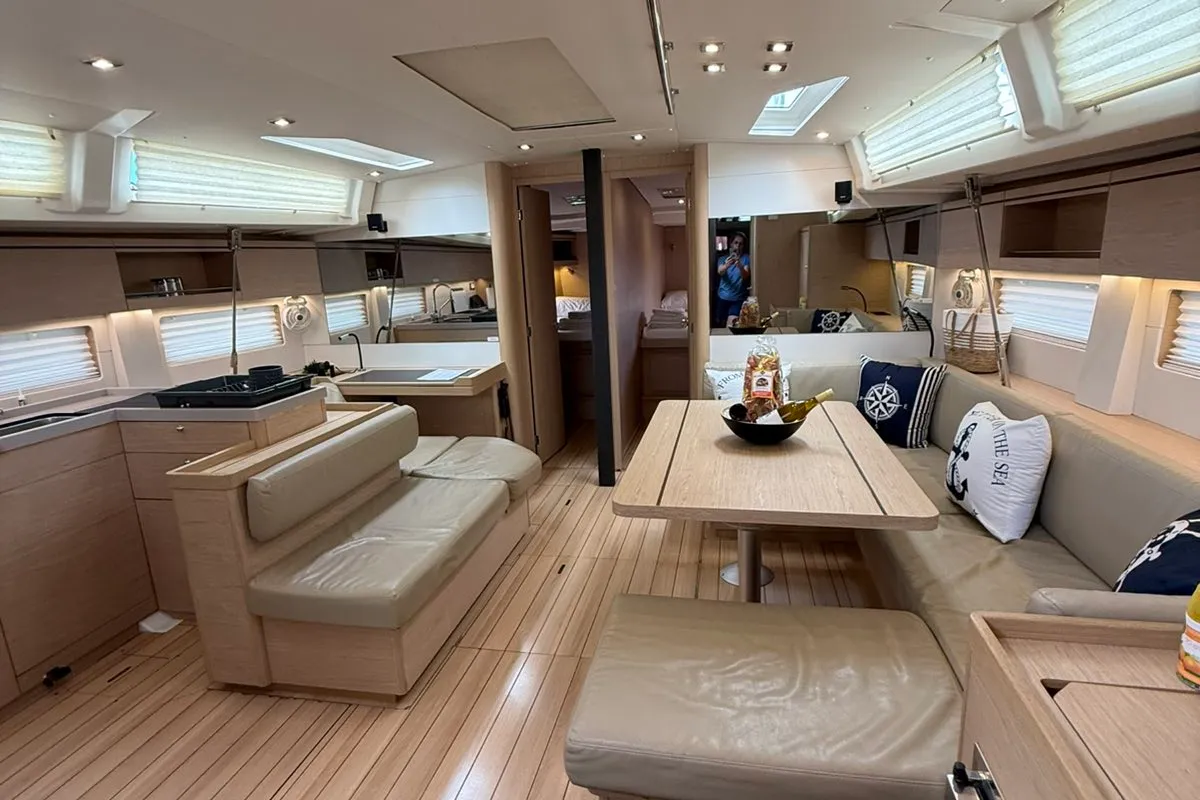 MYRDIA, a Beneteau Oceanis 51.1 sailboat at Athens, Greece