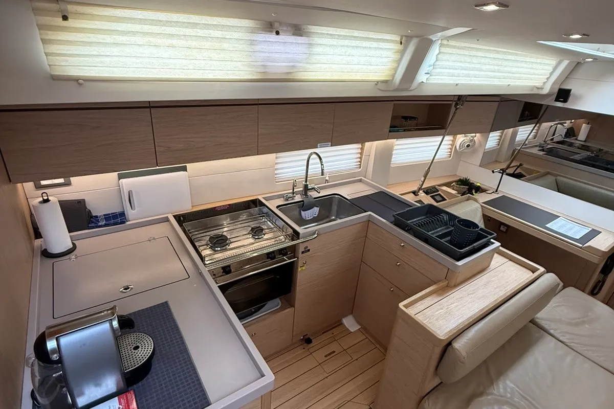 MYRDIA, a Beneteau Oceanis 51.1 sailboat at Athens, Greece