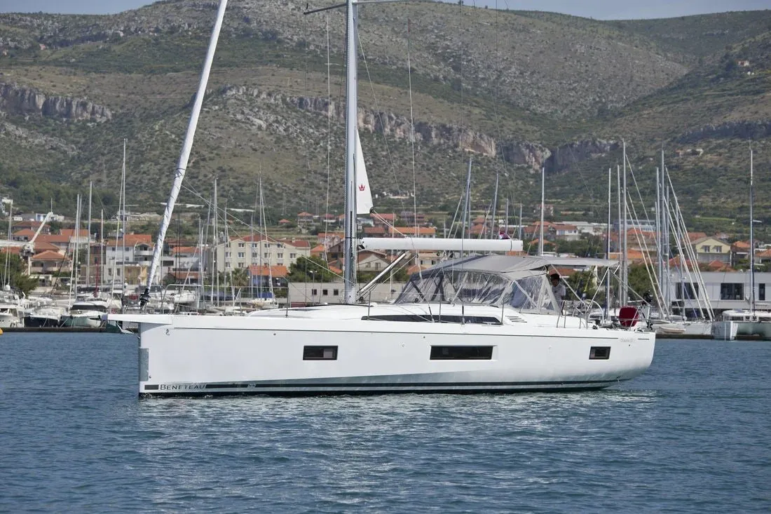 MYRDIA, a Beneteau Oceanis 51.1 sailboat at Athens, Greece