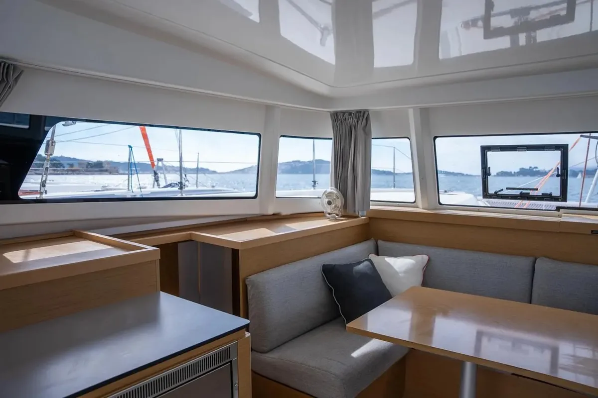 Salon of Lom, a Excess 11 catamaran at Toulon, France