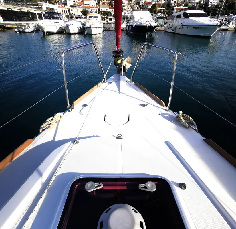 Paola, a Jeanneau Sun Odyssey 33i sailboat at Grad Biograd na Moru, Croatia