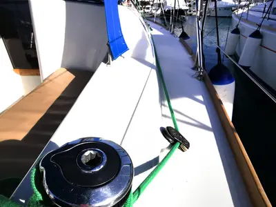 Paola, a Jeanneau Sun Odyssey 33i sailboat at Grad Biograd na Moru, Croatia