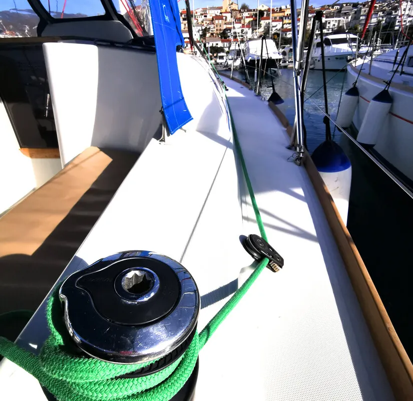 Paola, a Jeanneau Sun Odyssey 33i sailboat at Grad Biograd na Moru, Croatia