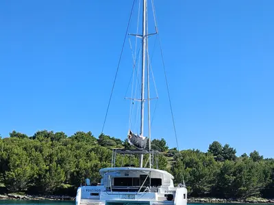 POSEIDON, a Lagoon 46 catamaran at Rogoznica, Croatia