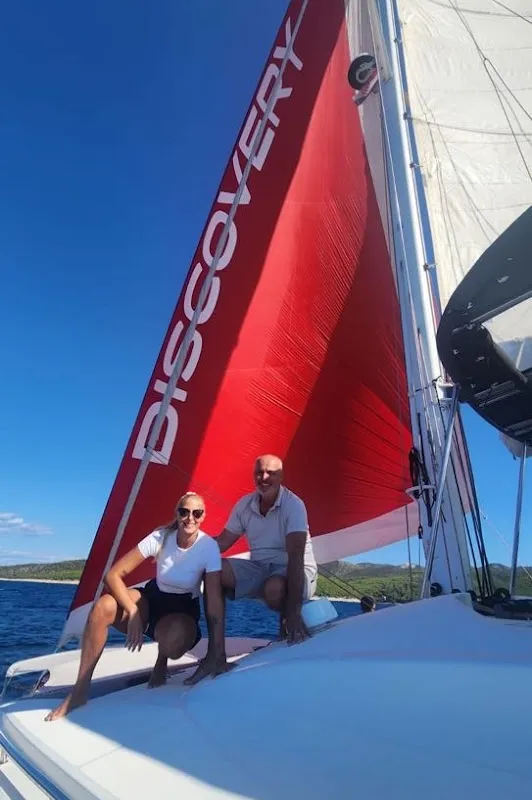 Discovery I, a Lagoon 52F catamaran at Općina Marina, Croatia