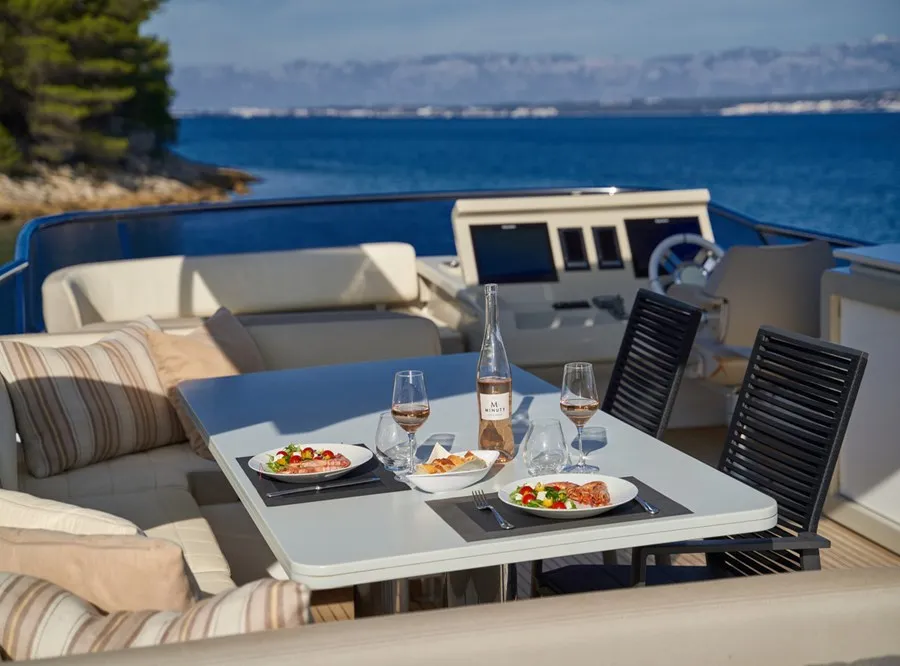 Relax of Croatia, a Azimut 72 Fly motor yacht at Općina Sukošan, Croatia