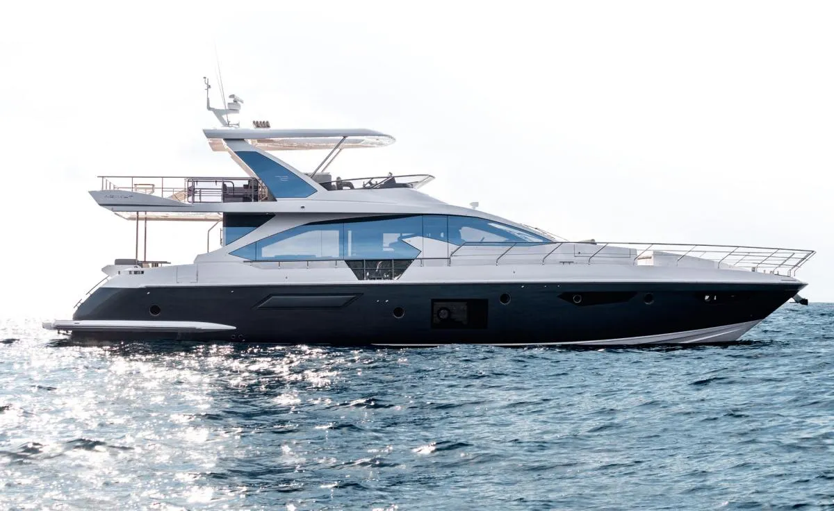 Relax of Croatia, a Azimut 72 Fly motor yacht at Općina Sukošan, Croatia