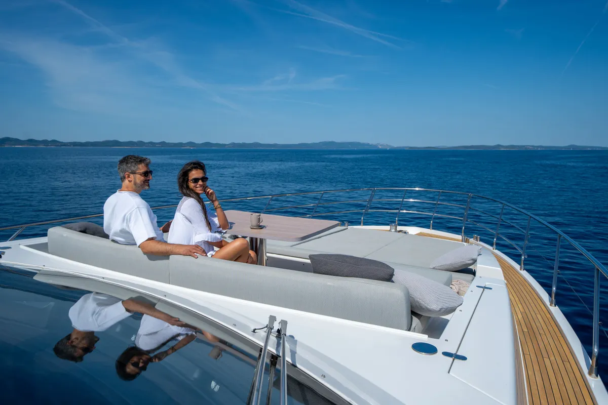 Relax of Croatia, a Azimut 72 Fly motor yacht at Općina Sukošan, Croatia