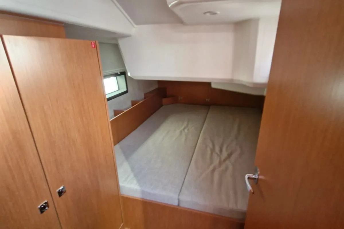 Cabin on Williams, a Bavaria C38 sailboat at Grad Pula, Croatia