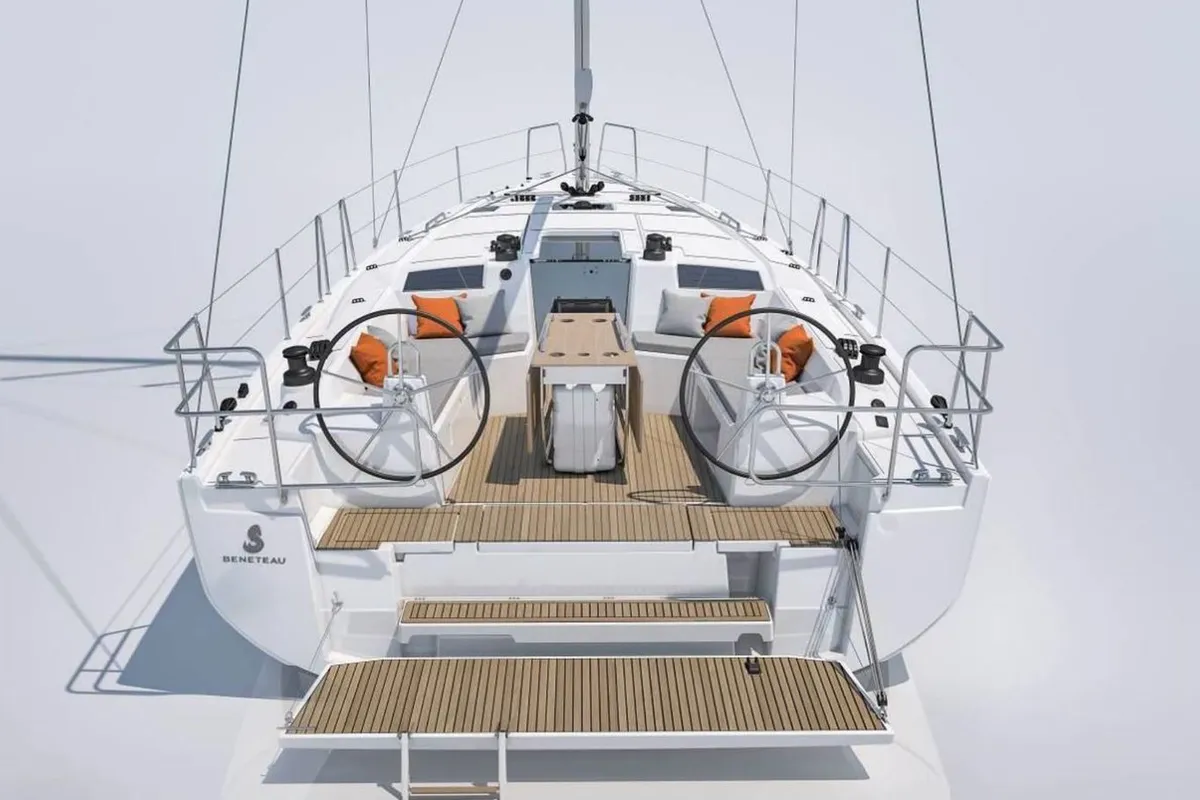 Naomi, a Beneteau Oceanis 40.1 sailboat at Primošten, Croatia