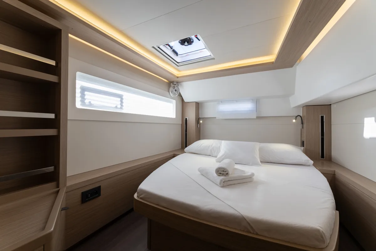 Cabin on Cortes, a Lagoon 46 catamaran at Općina Rogoznica, Croatia