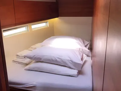 Cabin on More Fun, a More 55 sailboat at Grad Kaštela, Croatia