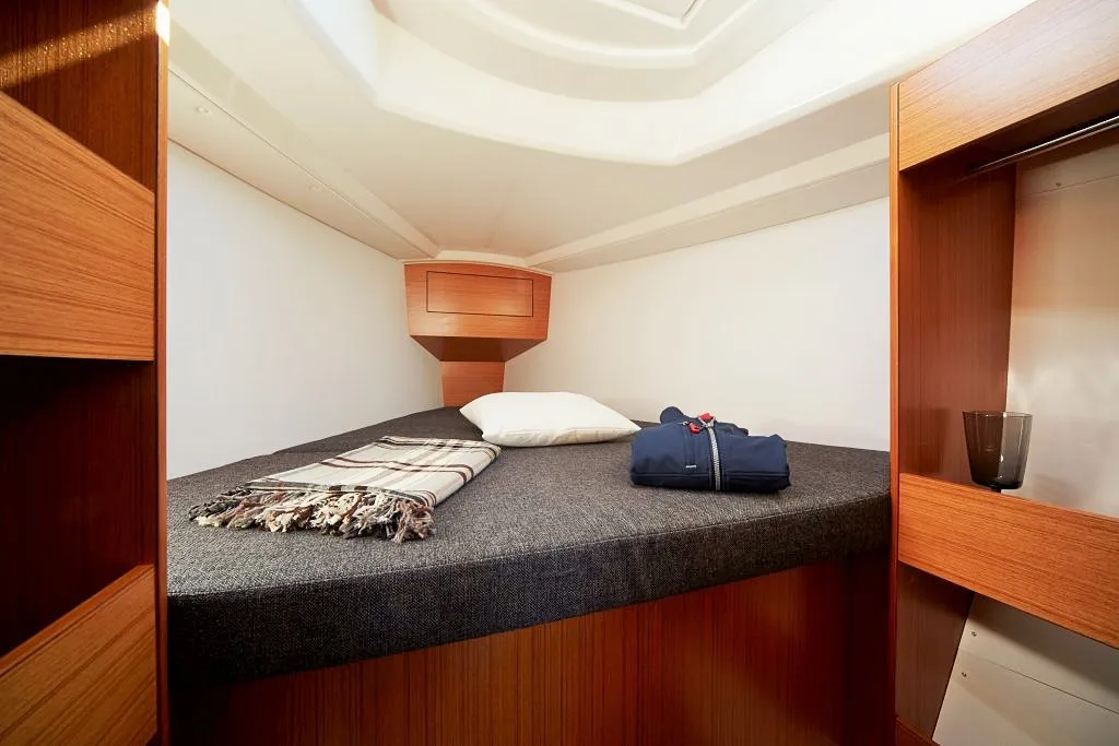 Cabin on Jetset 05, a Bavaria Easy 9.7 sailboat at Mai Khao, Thailand