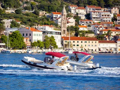Barracuda 730, a Barracuda 730 RIB at Hvar town, Croatia