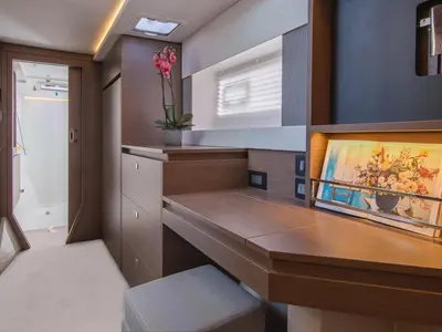 Cabin on Moorings 4200/3 Club, a Leopard 42 catamaran at English Harbour, Antigua and Barbuda