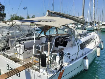 Barka, a Dufour 382 GL sailboat at Izola / Isola, Slovenia