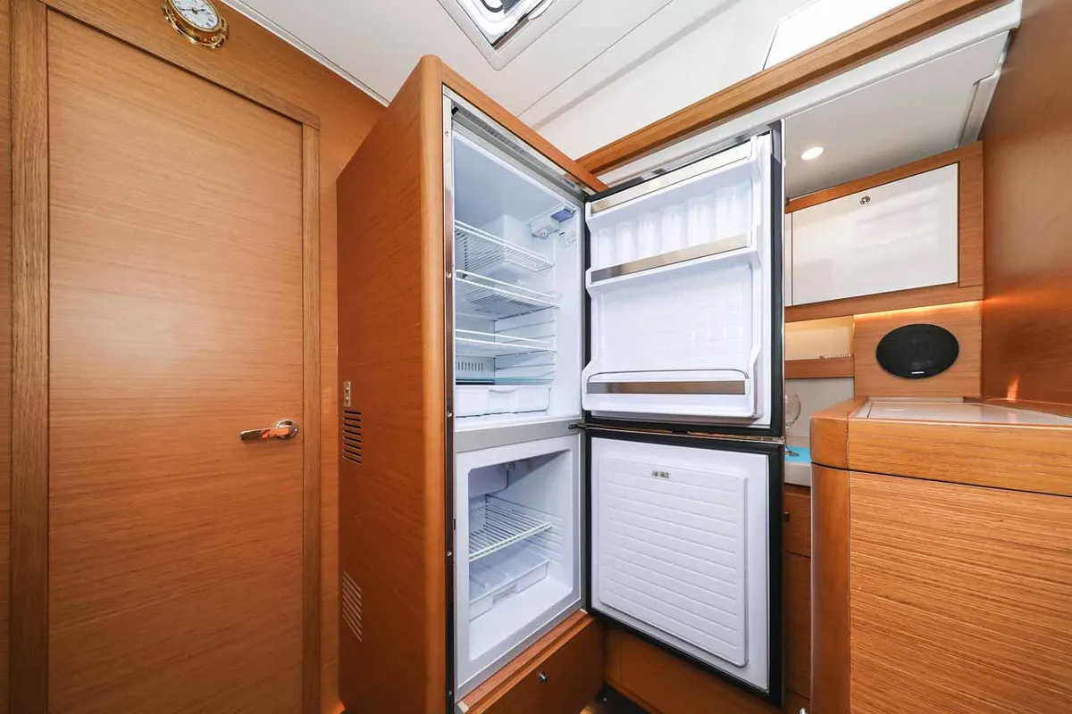 Galley of Musca, a Dufour 530 sailboat at Grad Trogir, Croatia