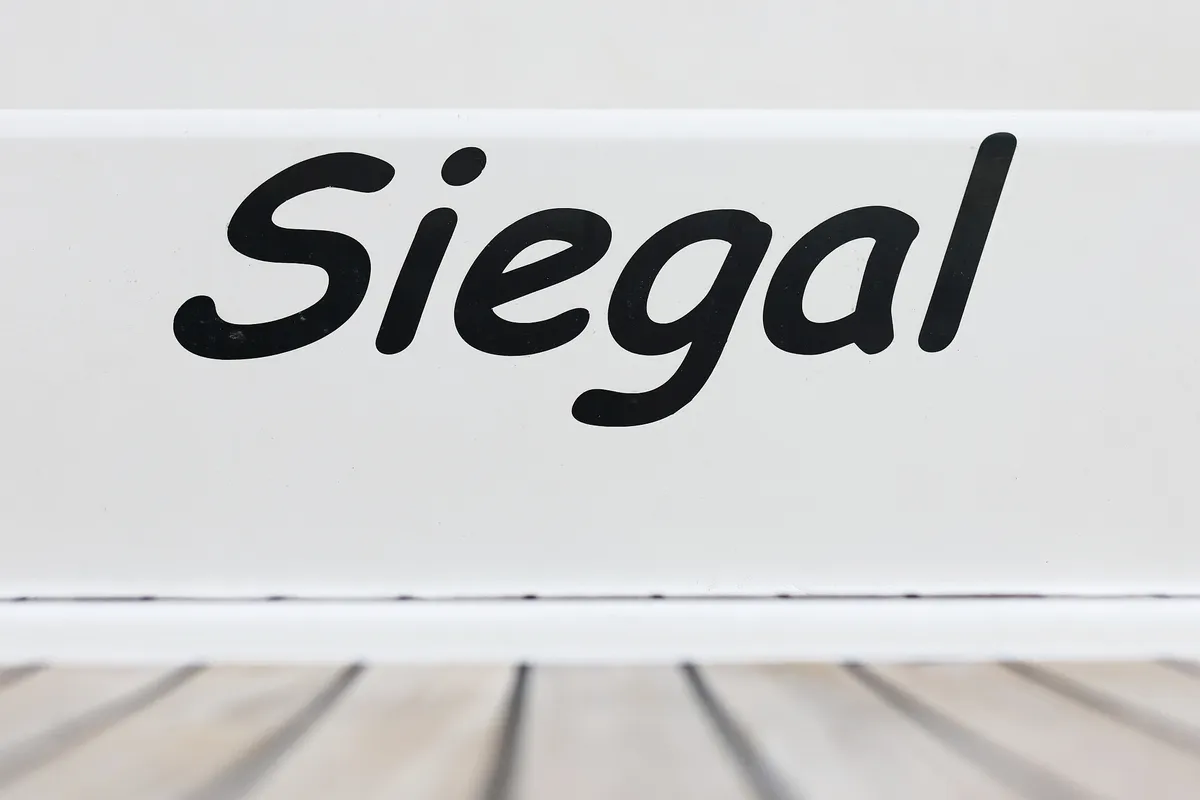 Siegal, a Bavaria Cruiser 50 sailboat at Grad Biograd na Moru, Croatia